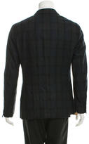 Thumbnail for your product : Brunello Cucinelli Plaid Wool Blazer