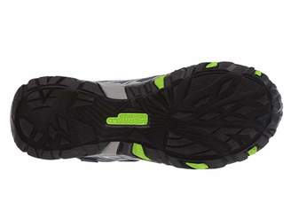 Merrell Moab FST Low A/C Waterproof (Big Kid) (Grey/Green) Boys Shoes