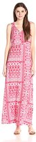 Thumbnail for your product : Mod-o-doc Women's Printed Rayon Shoulder Twist Maxi Dress