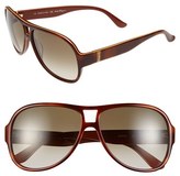 Thumbnail for your product : Ferragamo 59mm Aviator Sunglasses