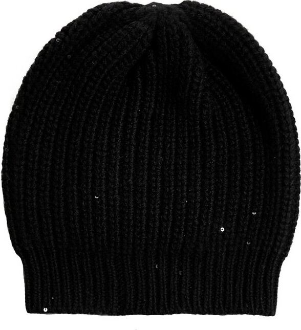 Brunello Cucinelli Knitted Turn-Up Brim Beanie