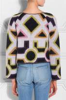Thumbnail for your product : Emporio Armani Geometric Patterned Cardigan