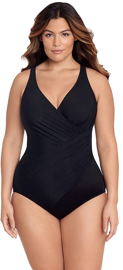 tummy control swimsuits plus size