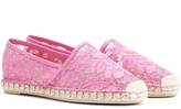 Thumbnail for your product : Valentino Lace Espadrilles