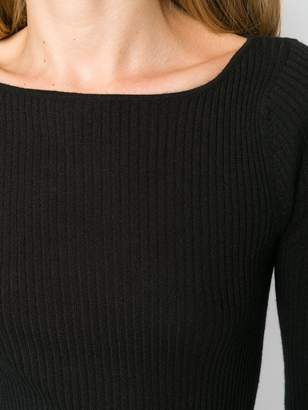 Snobby Sheep boat-neck knit sweater