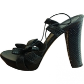 Thumbnail for your product : Viktor & Rolf Black Exotic leathers Heels