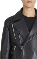 Thumbnail for your product : Balmain Leather biker jacket