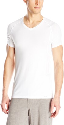 Hanro Men's V-Shirt 1/2 Arm Vest