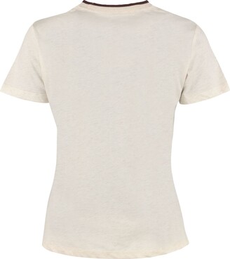 Zimmermann Veneto Printed Cotton T-shirt