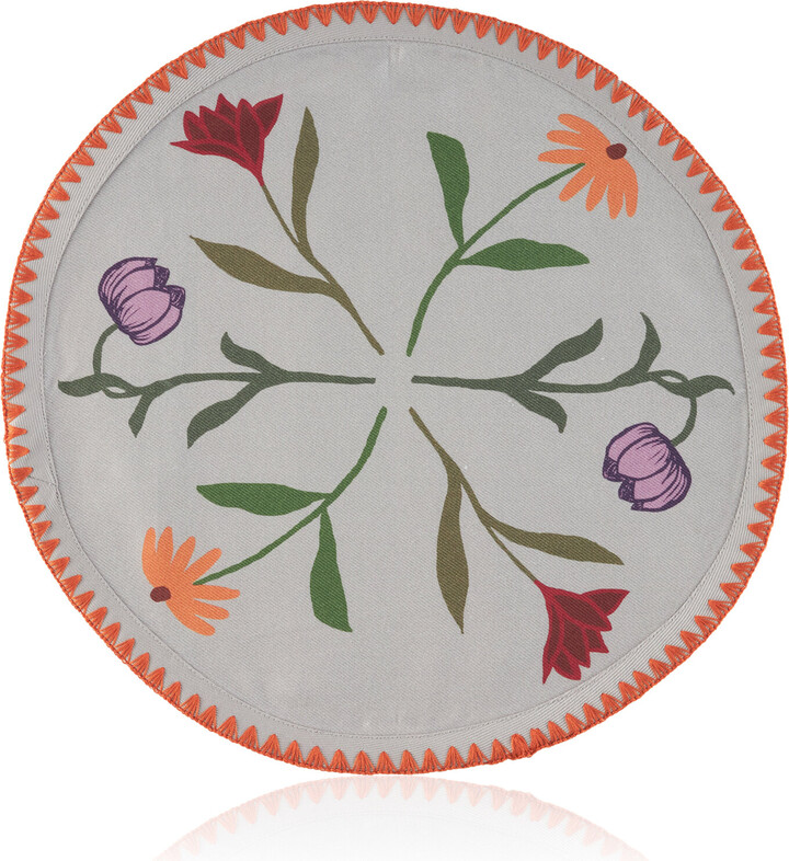 Sophie Williamson Design Picnic on the Meadow Set-of-Six Cotton Placemats
