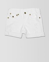 Thumbnail for your product : True Religion Jayde Boyfriend Roll Up Girls Short