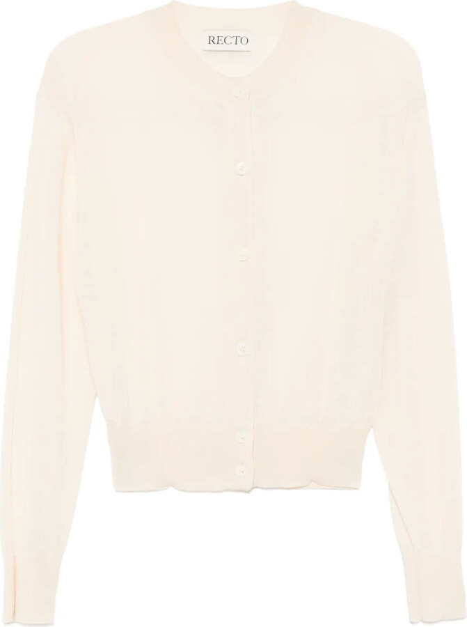 Recto Wool Cardigan