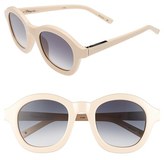 Thumbnail for your product : 3.1 Phillip Lim 49mm Round Sunglasses