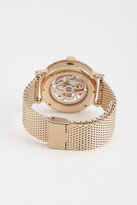 Thumbnail for your product : Akribos XXIV Stainless Steel Mesh Automatic Bracelet Watch