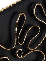 Thumbnail for your product : Stella McCartney Cavendish zip-detail faux-leather clutch