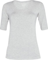 Thumbnail for your product : Majestic Filatures Soft Touch Long-Sleeve Scoop-Neck Tee
