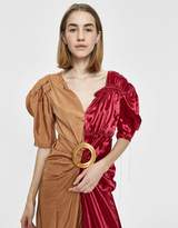 Thumbnail for your product : Marni Two-Tone Satin Dress