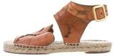 Thumbnail for your product : Chloé Laser Cut Espadrille Sandals