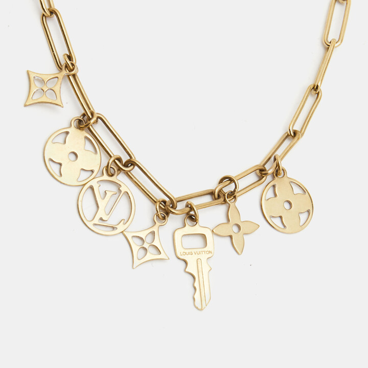 lv gold necklace｜TikTok Search