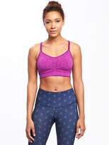 Thumbnail for your product : Old Navy Seamless Light Support Sports Bra for Women