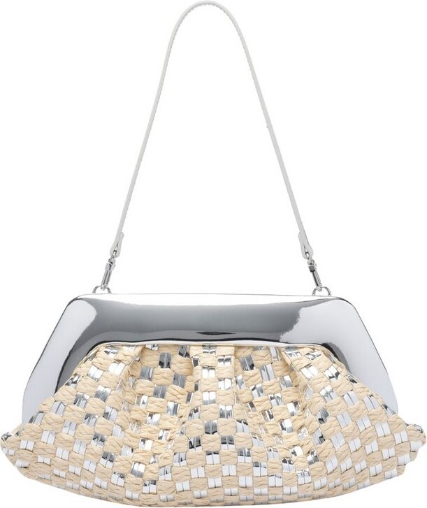 Themoire Emera Weaved Clutch Bag