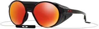 Oakley Clifden 54mm Mirrored Prizm™ Polarized Round Sunglasses