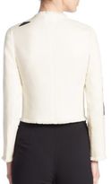 Thumbnail for your product : Ralph Lauren Collection Eleanora Embroidered Virgin Wool & Silk Bolero