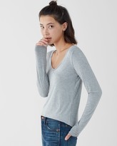 Thumbnail for your product : Splendid Madison Long Sleeve Scoop