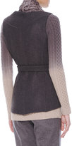 Thumbnail for your product : Mantu Wool & Shearling Convertible Vest