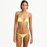 Thumbnail for your product : J.Crew String bikini top in Italian matte