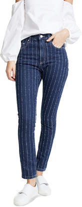 MSGM Pinstripe Jeans