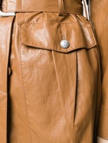 Thumbnail for your product : Pinko Faux Leather Trench Coat