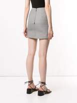 Thumbnail for your product : Acler Houndstooth asymmetric mini skirt