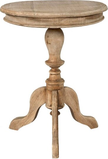 East At Main EastatMain25"PromenadeRoundSideTableTan