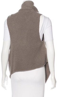 Haider Ackermann Wool-Cashmere Blend Asymmetrical Vest