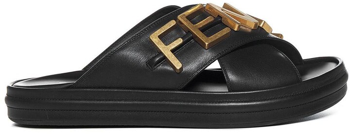 Fendi Logo Shoes | Shop the world's largest collection of fashion 