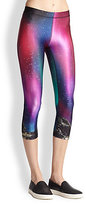 Thumbnail for your product : Terez Northern Lights Printed Cropped Leggings