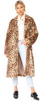 Thumbnail for your product : LEHA Leopard Faux Fur Coat