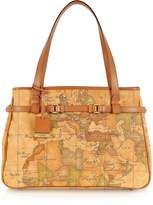 Thumbnail for your product : Alviero Martini 1a Prima Classe - Geo Printed Large "New Classic" Shoulder Bag