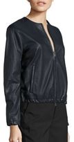 Thumbnail for your product : Vince Leather Golf Jacket