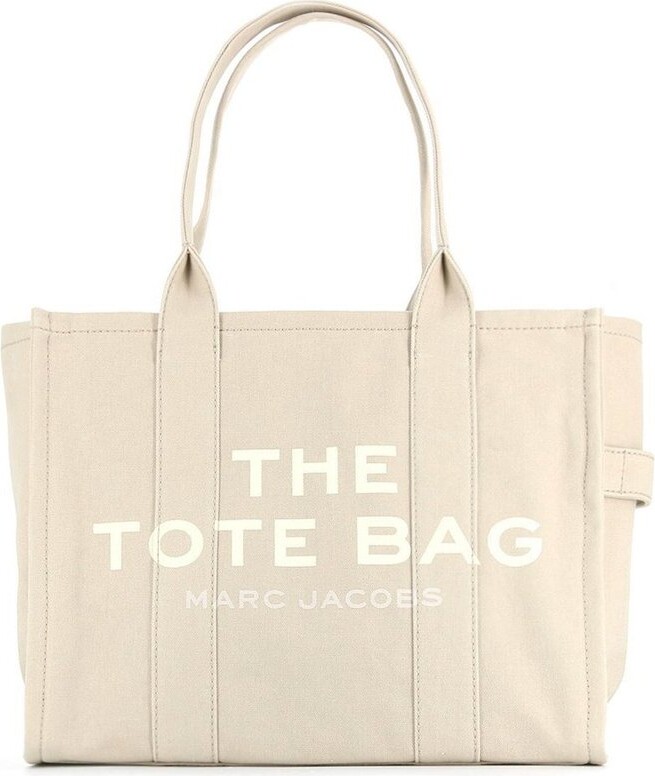 Marc Jacobs Logo Printed Large Tote Bag - ShopStyle