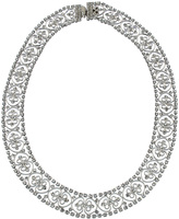 Thumbnail for your product : Roberta Chiarella Elegant Lace Crystal Necklace