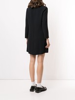 Thumbnail for your product : Christian Dior Pre-Owned Bead-Embroidered Collar Long-Sleeved Dress