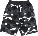 Thumbnail for your product : A Bathing Ape City Camo Ape Head track shorts