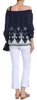 Thumbnail for your product : Joie Off-the-shoulder Embroidered Cotton Top