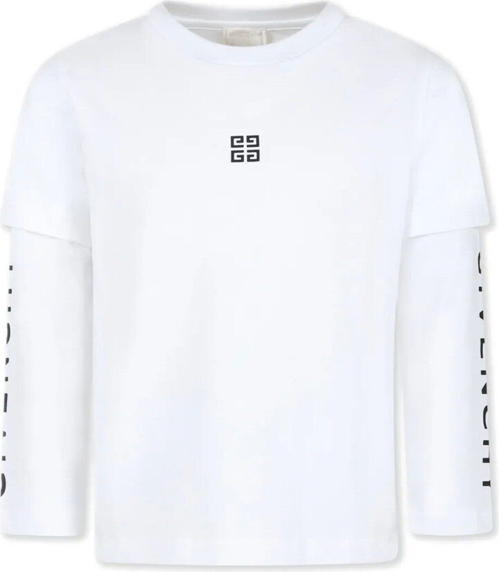 Givenchy Kids logo-print organic-cotton T-shirt