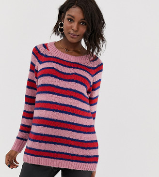 Mama Licious Mama.Licious Mamalicious maternity stripe knitted jumper