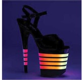 Thumbnail for your product : Pleaser USA Flamingo-809UVLN Neon Platform Ankle Strap Sandal