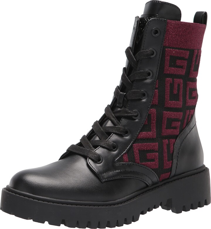 guess black boots