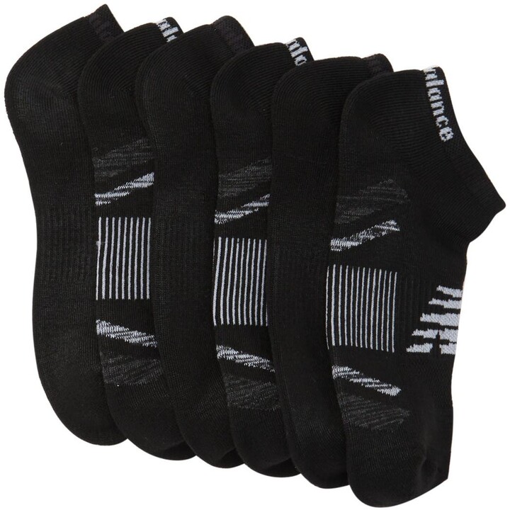 New Balance Active Cushion Low Cut Performance Socks Pack of 6